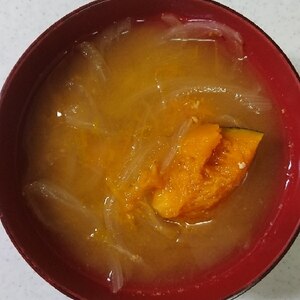 かぼちゃん味噌汁